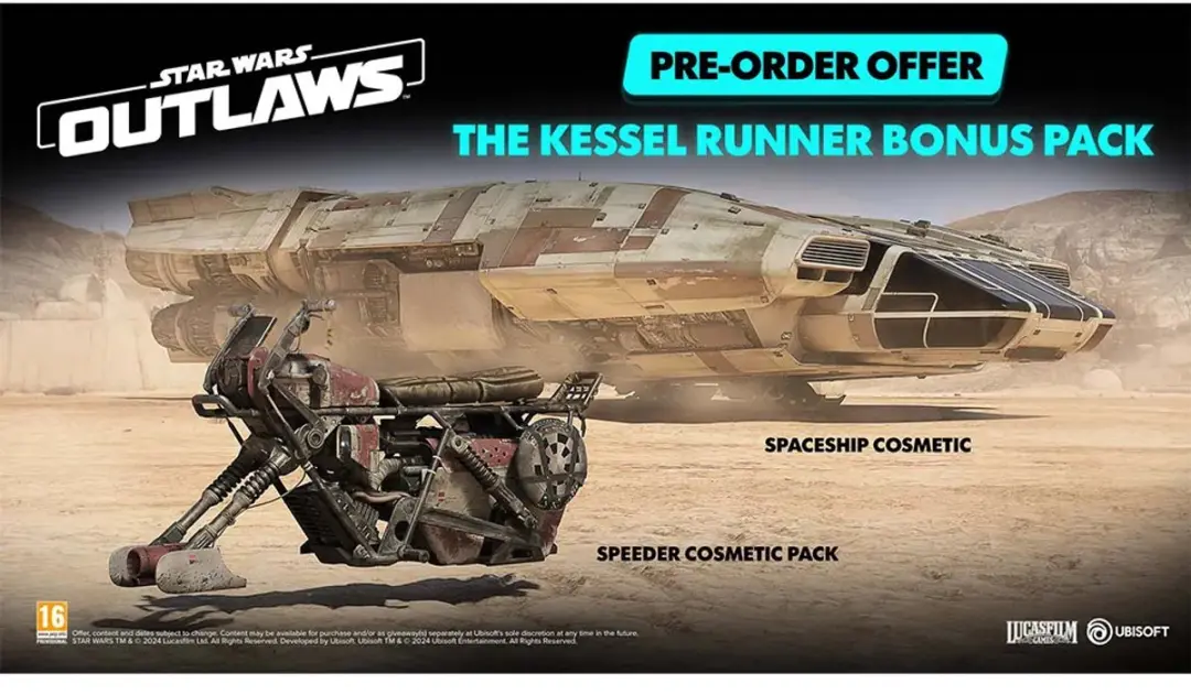 Xbox Series X Star Wars Outlaws - Transparant
