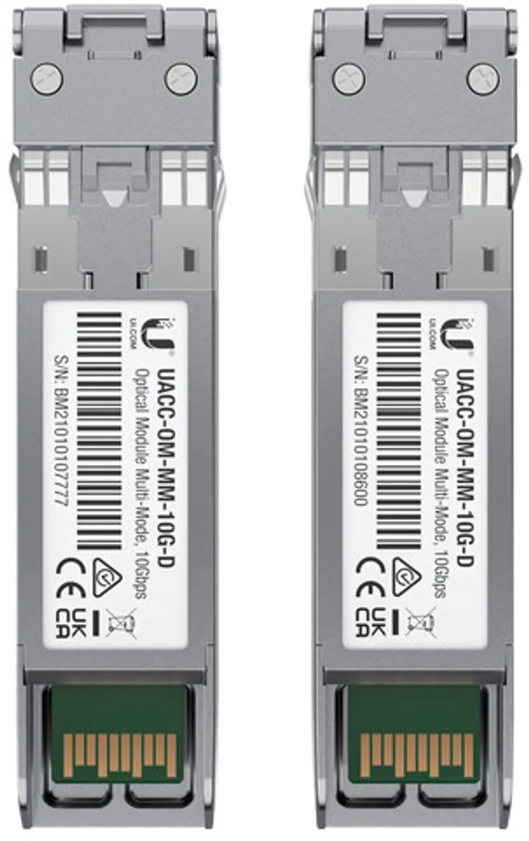 Ubiquiti UACC-OM-MM-10G-D-2 SFP Module - 10Gbps - 2 Stuks