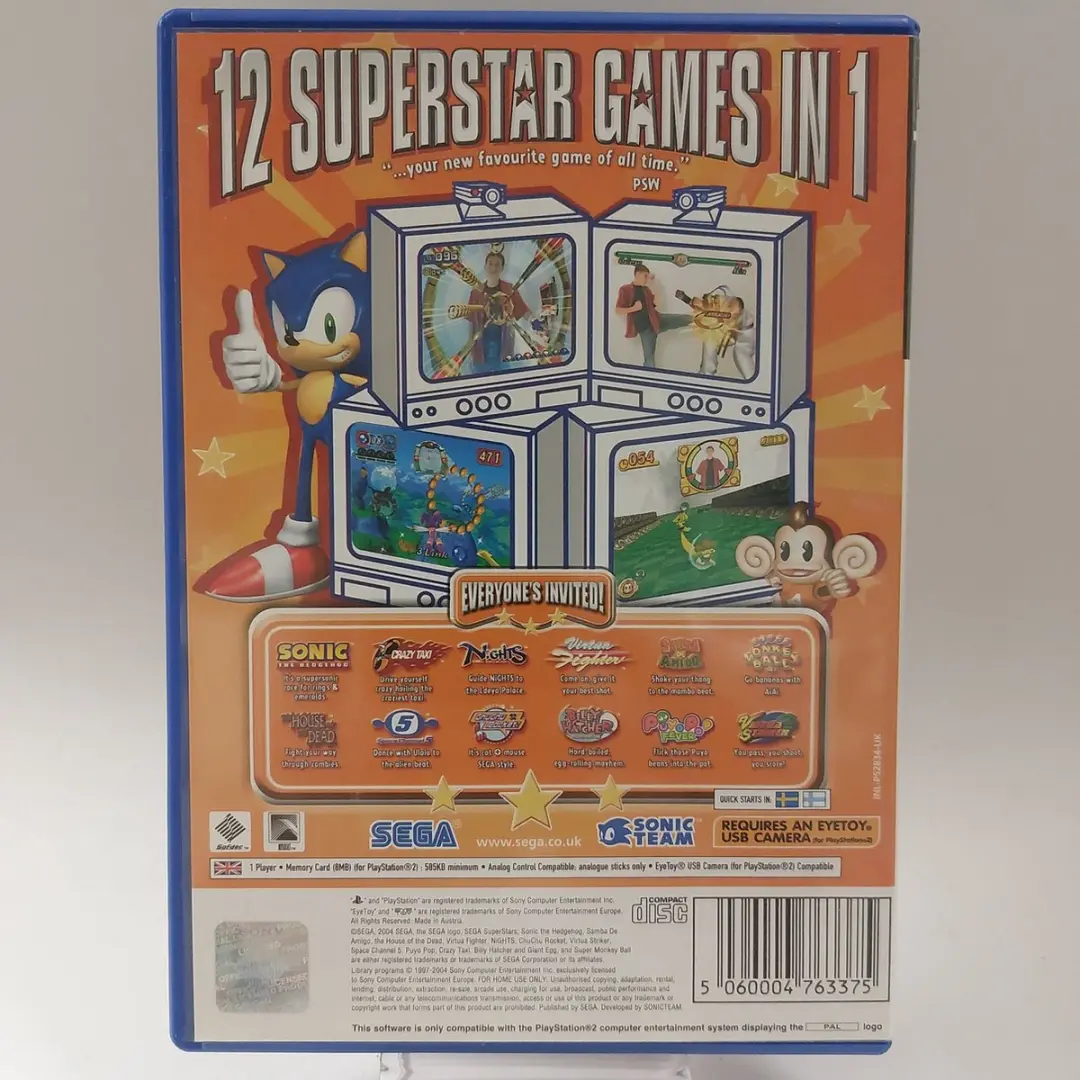 Sega Superstars PS2
