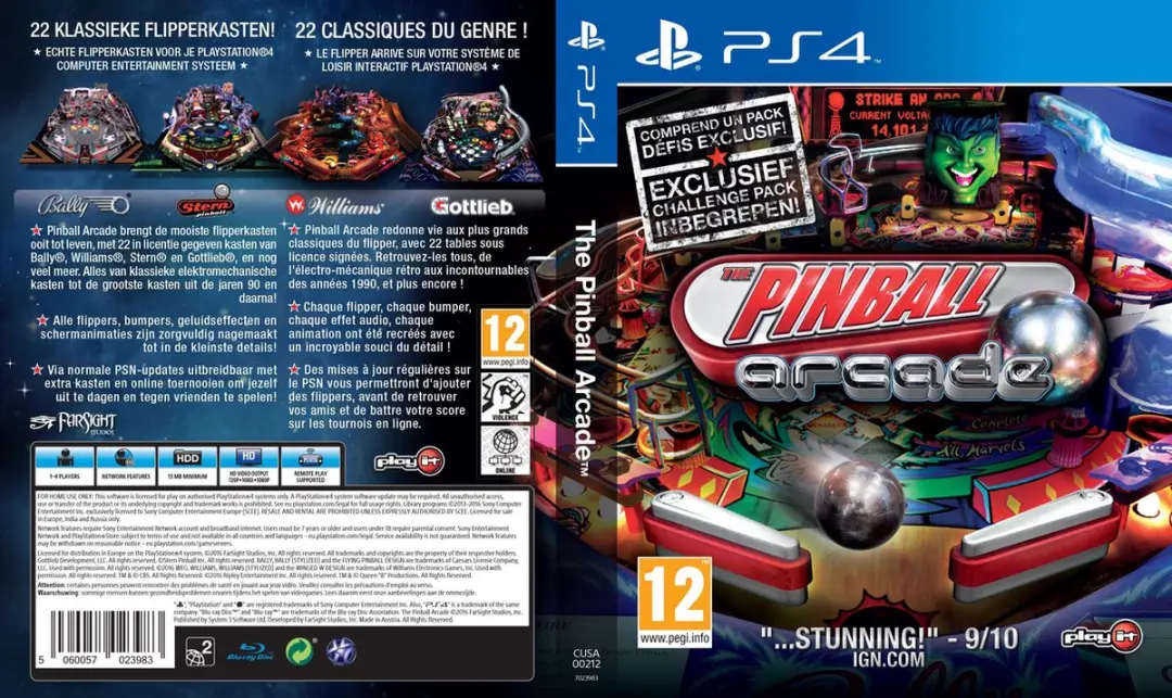Bigben Pinball Arcade Season 1 - PS4