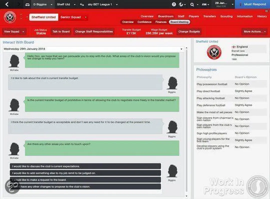 Sega Football Manager 2014