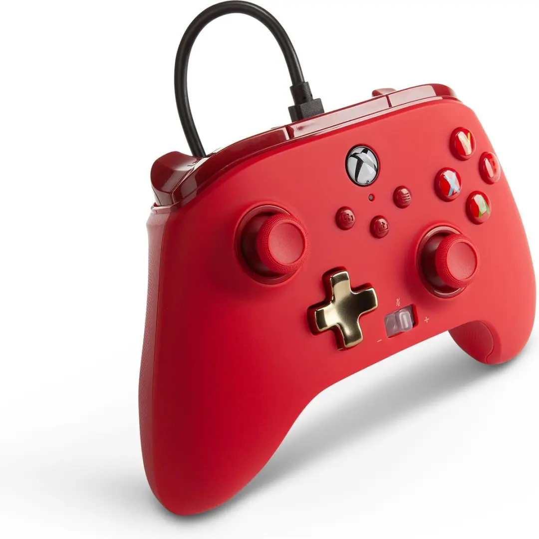 POWERA Geavanceerde Bedrade Controller 1518810-01 - Xbox Series X|S & One - Rood - afbeelding 6 van 6