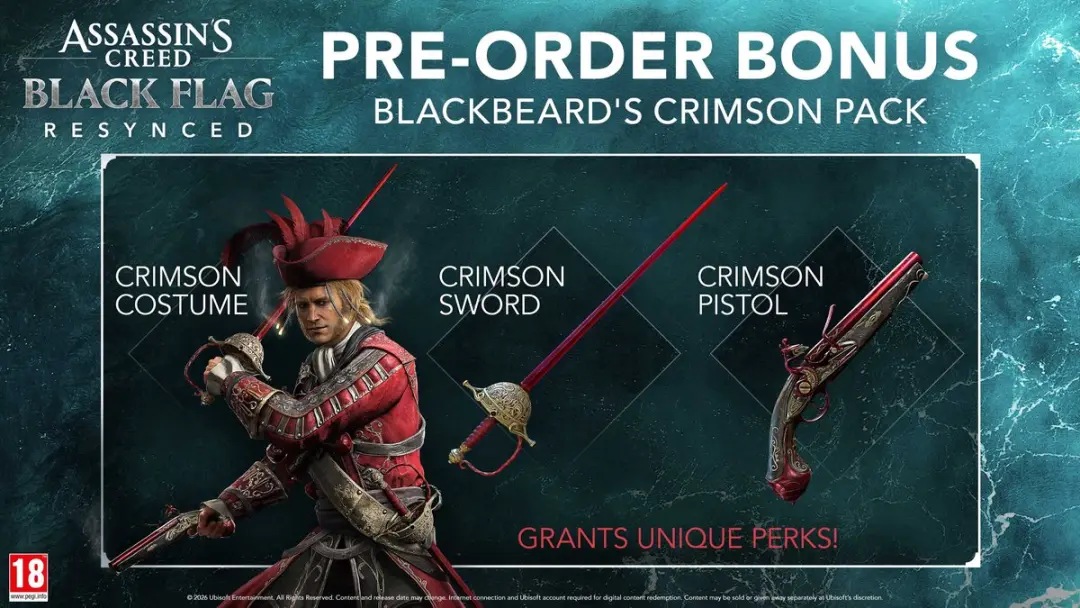 Ubisoft Assassin's Creed Black Flag Resynced PS5