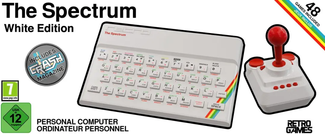 Plaion The Spectrum Wit - Retro Console - 1x HDMI, 4x USB 3.0