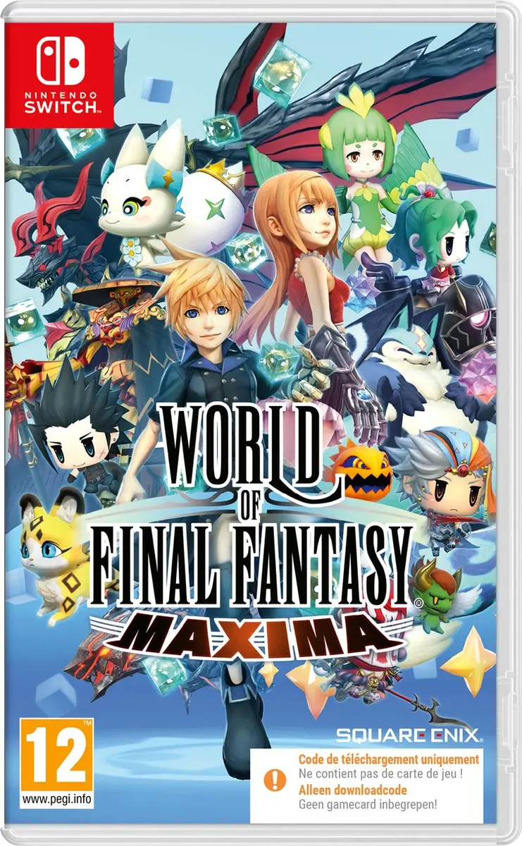 Square Enix World of Final Fantasy Maxima Nintendo Switch Code