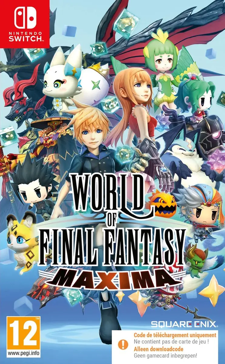 Square Enix World of Final Fantasy Maxima Nintendo Switch Code