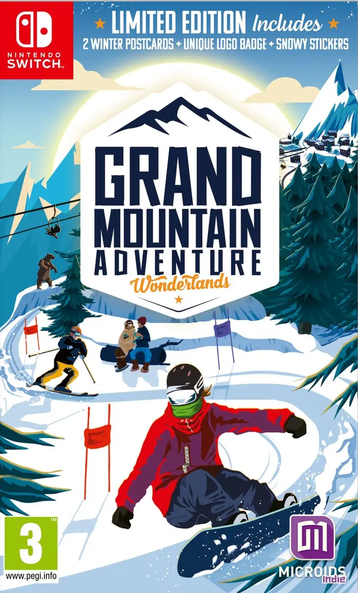 Mindscape Grand Mountain Adventure Wonderlands Limited Edition - Switch