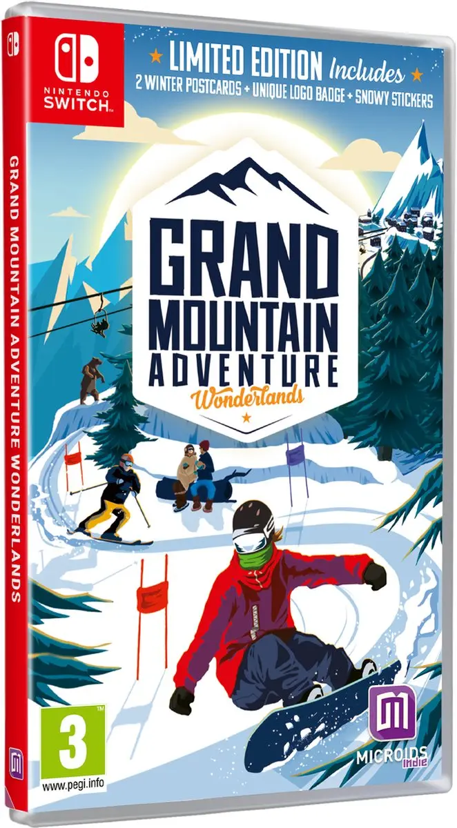 Mindscape Grand Mountain Adventure Wonderlands Limited Edition - Switch