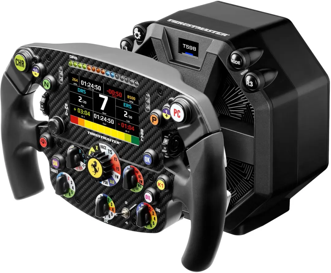 Thrustmaster T598 Servo Base + SF25 + Raceline Pedals III LC Sim Racing Set - Direct Drive