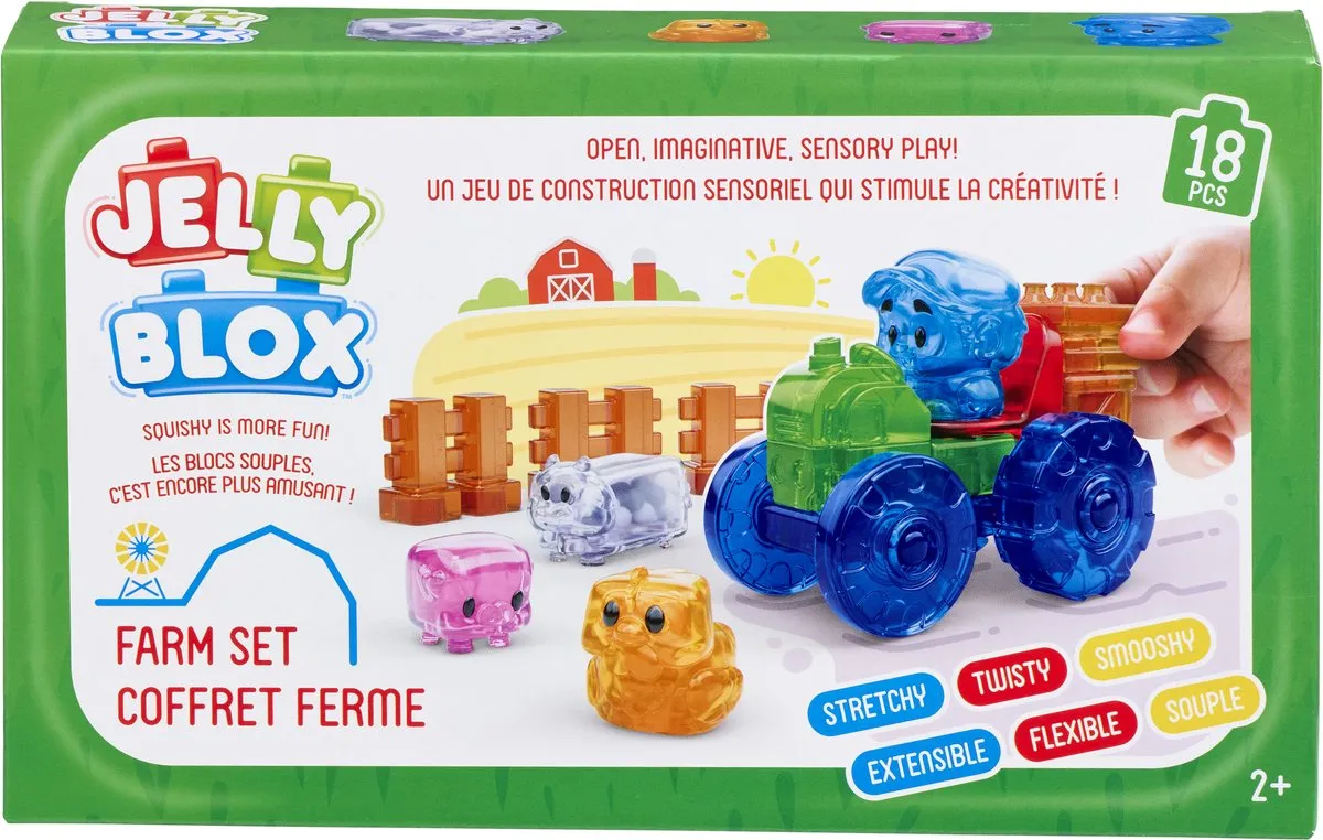 Goliath Jelly Blox Farm Set Constructiespeelgoed