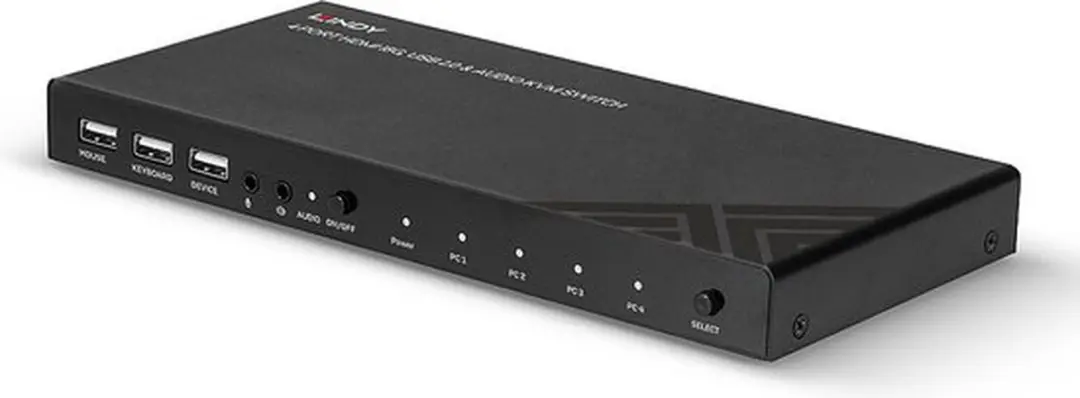 Lindy 32810 KVM Switch - 4x USB 2.0