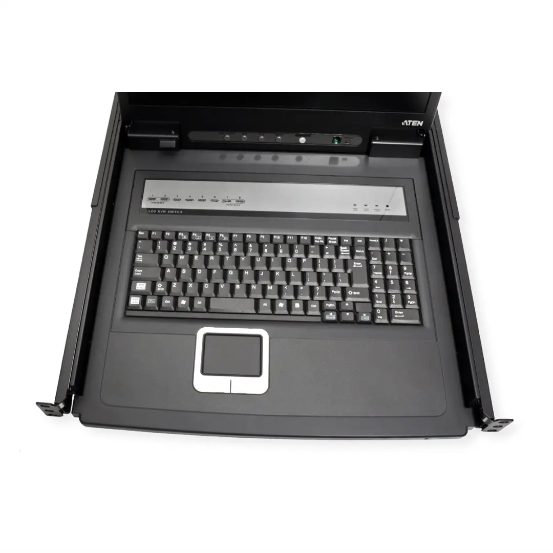 ATEN CL1308N KVM Switch 8-poorts - 48cm TFT VGA - afbeelding 2 van 6
