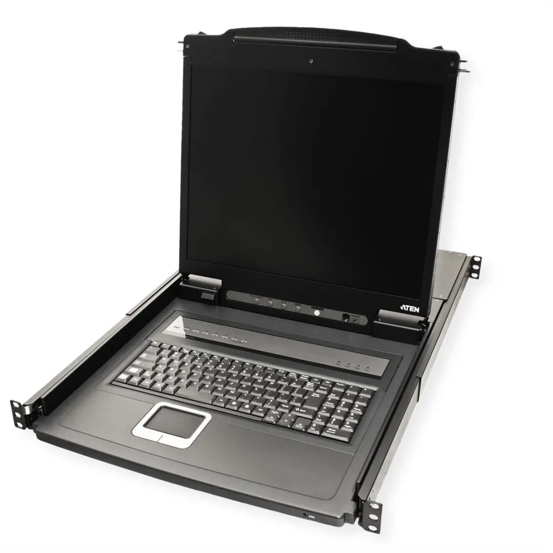 ATEN CL1308N KVM Switch 8-poorts - 48cm TFT VGA - afbeelding 5 van 6