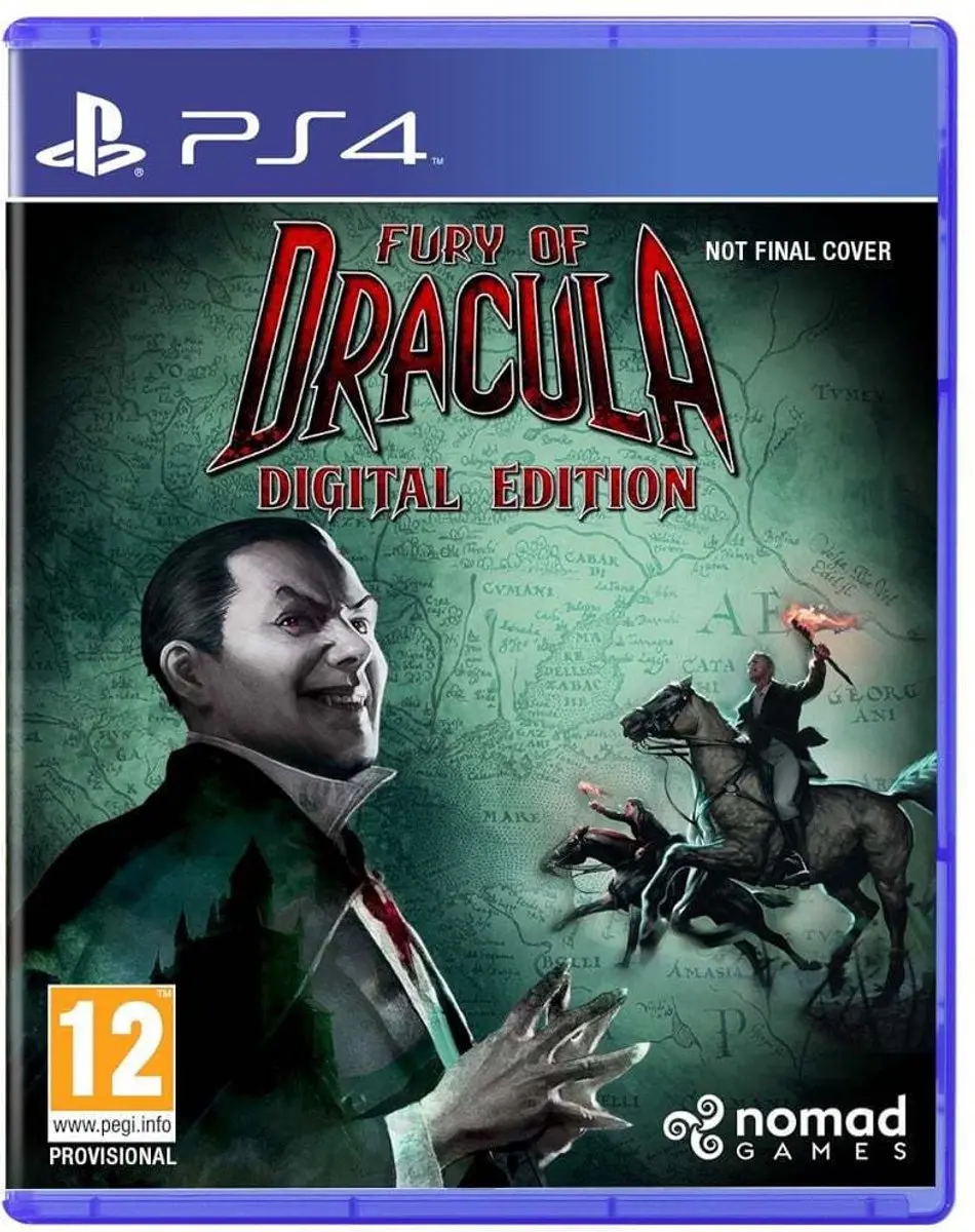 Sony Fury of Dracula Boardgame Digital Edition