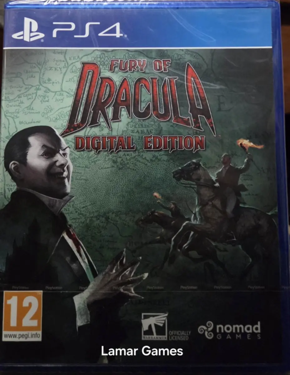 Sony Fury of Dracula Boardgame Digital Edition