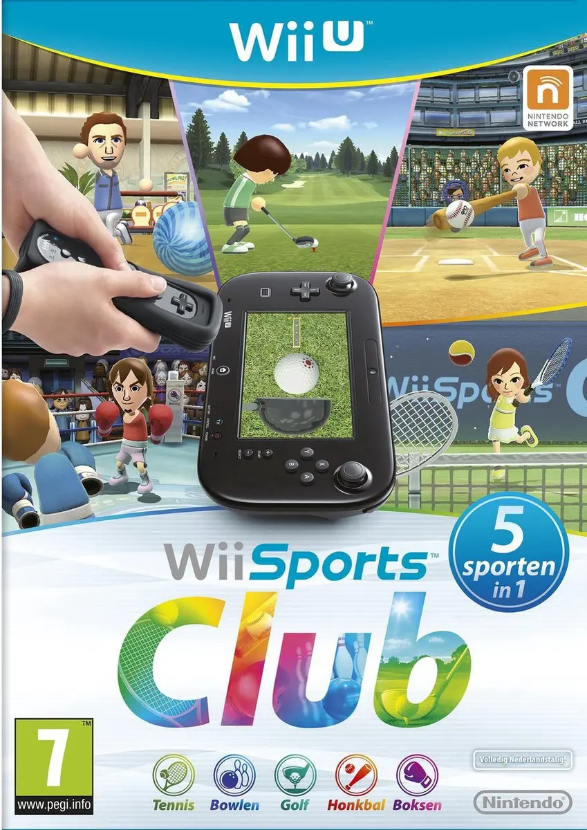 Nintendo Wii U Sports Club - 4 Spelers Offline