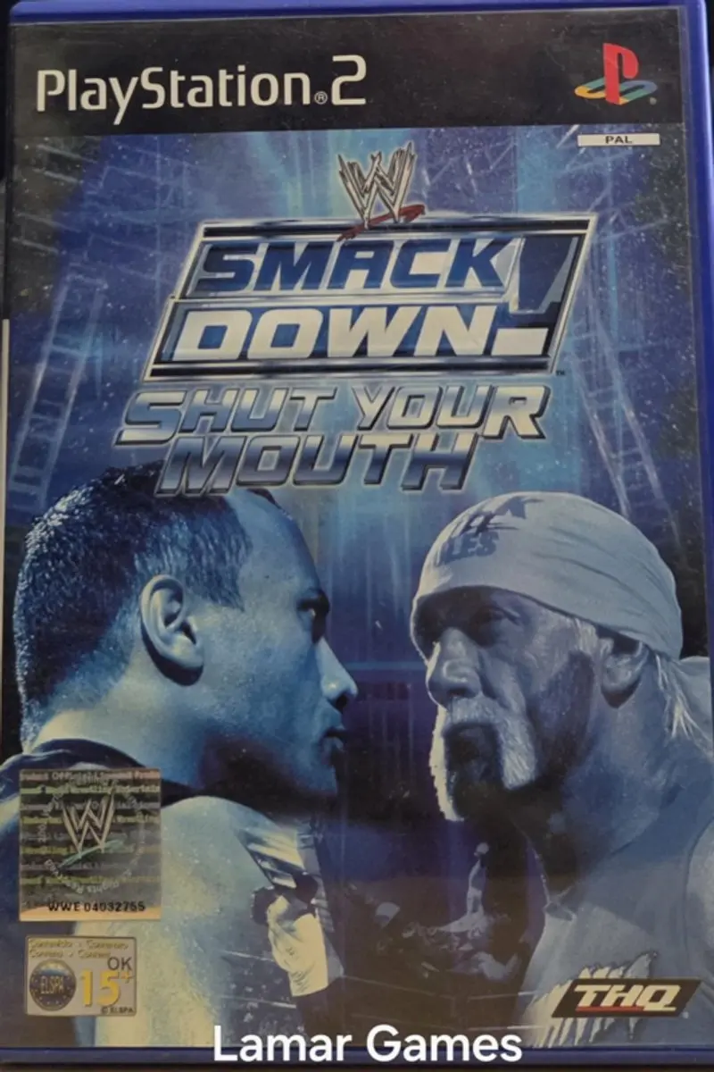 Sony Smackdown Shut Your Mouth PS2 - 6 Spelers