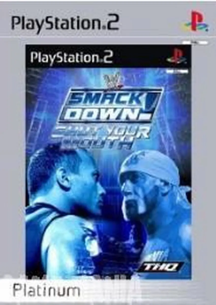 Sony Smackdown Shut Your Mouth PS2 - 6 Spelers