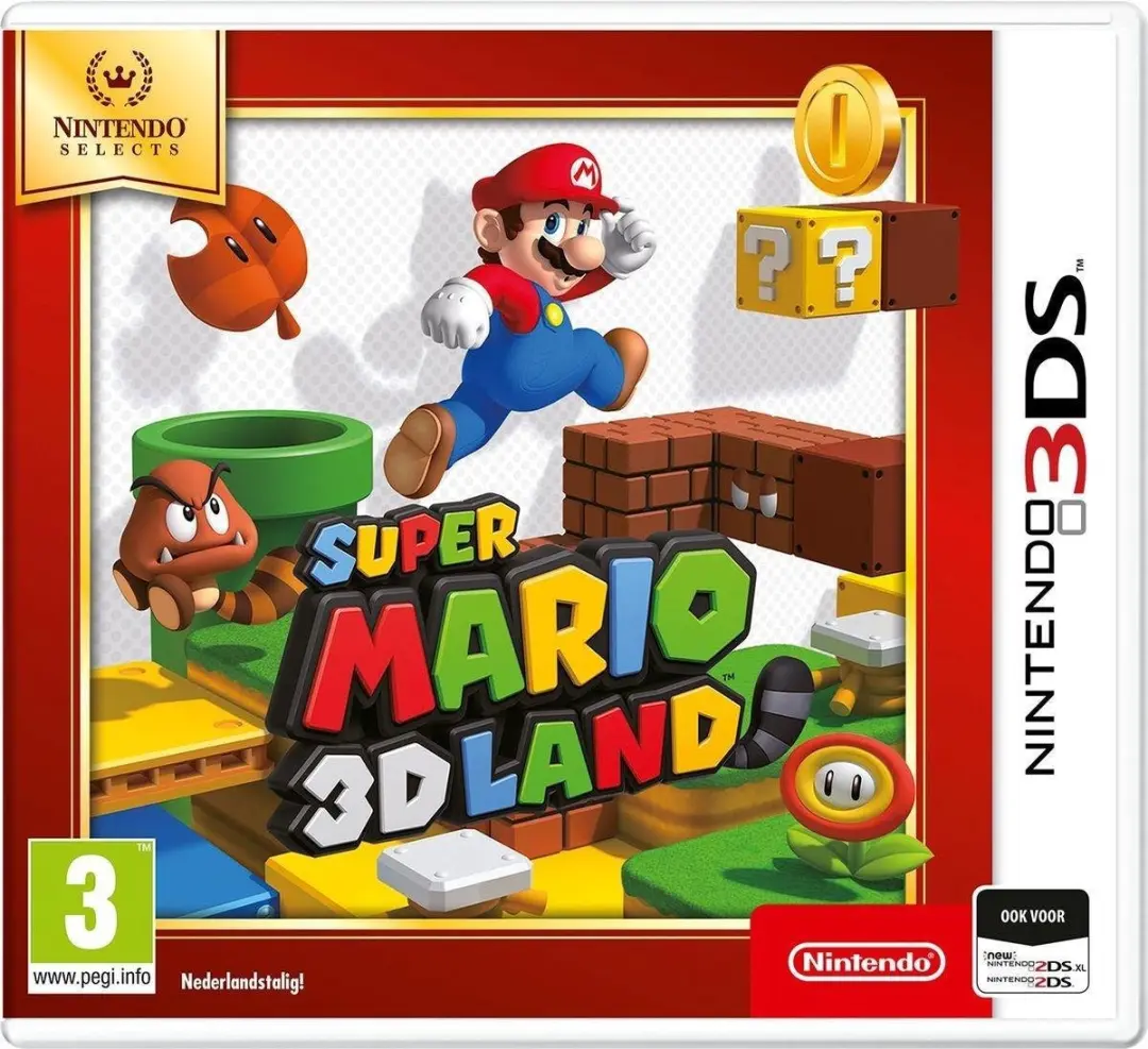 Super Mario 3D Land - Nintendo Selects - 3DS