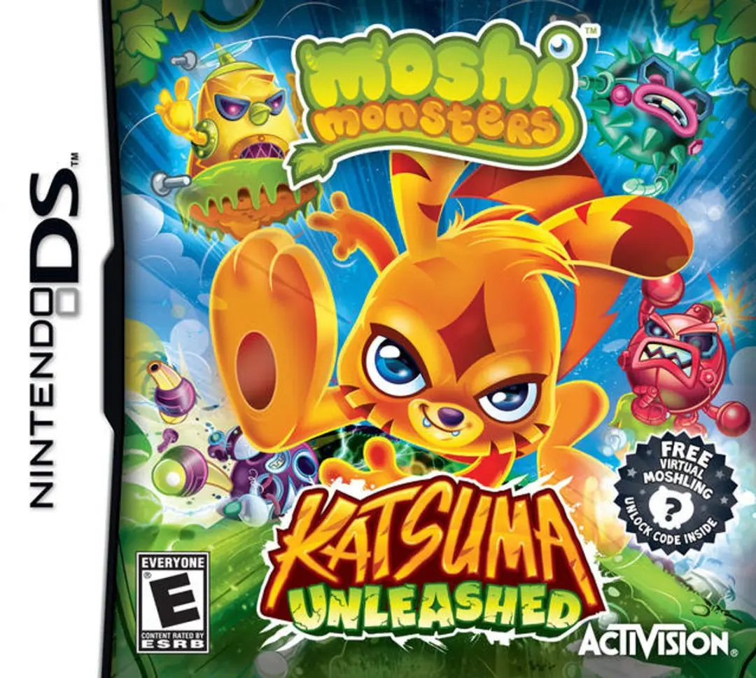 Nintendo Moshi Monsters Katsuma Unleashed Nintendo DS Game