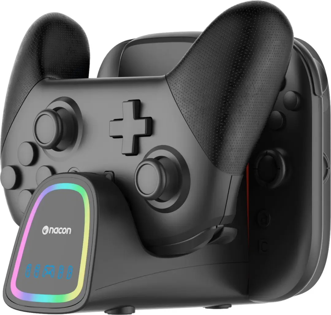 Nacon QuadPro Oplaadstation Nintendo Switch 2