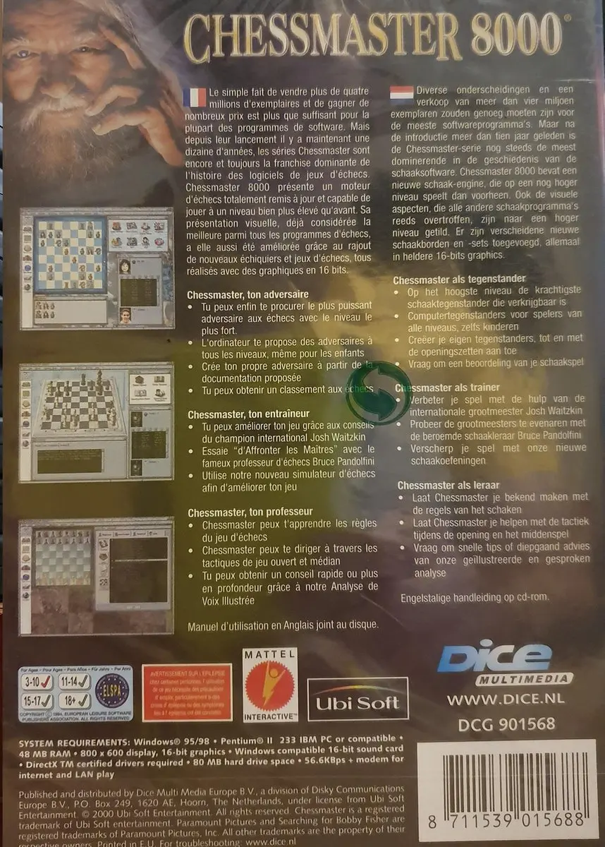 Ubisoft Chessmaster 8000