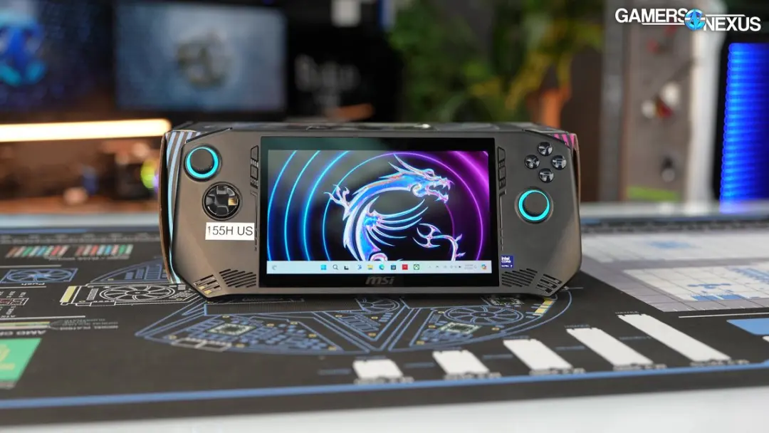 MSI Claw A1M-018NEU Gaming Handheld - Intel Ultra 7 155H 16GB/1TB Zwart