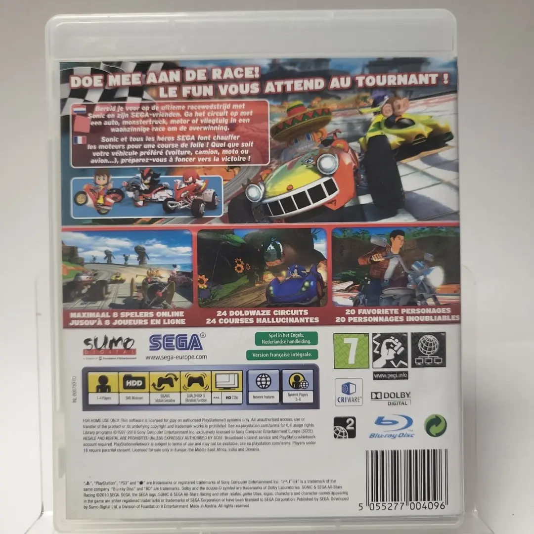 Sony Sonic & SEGA All-Stars Racing