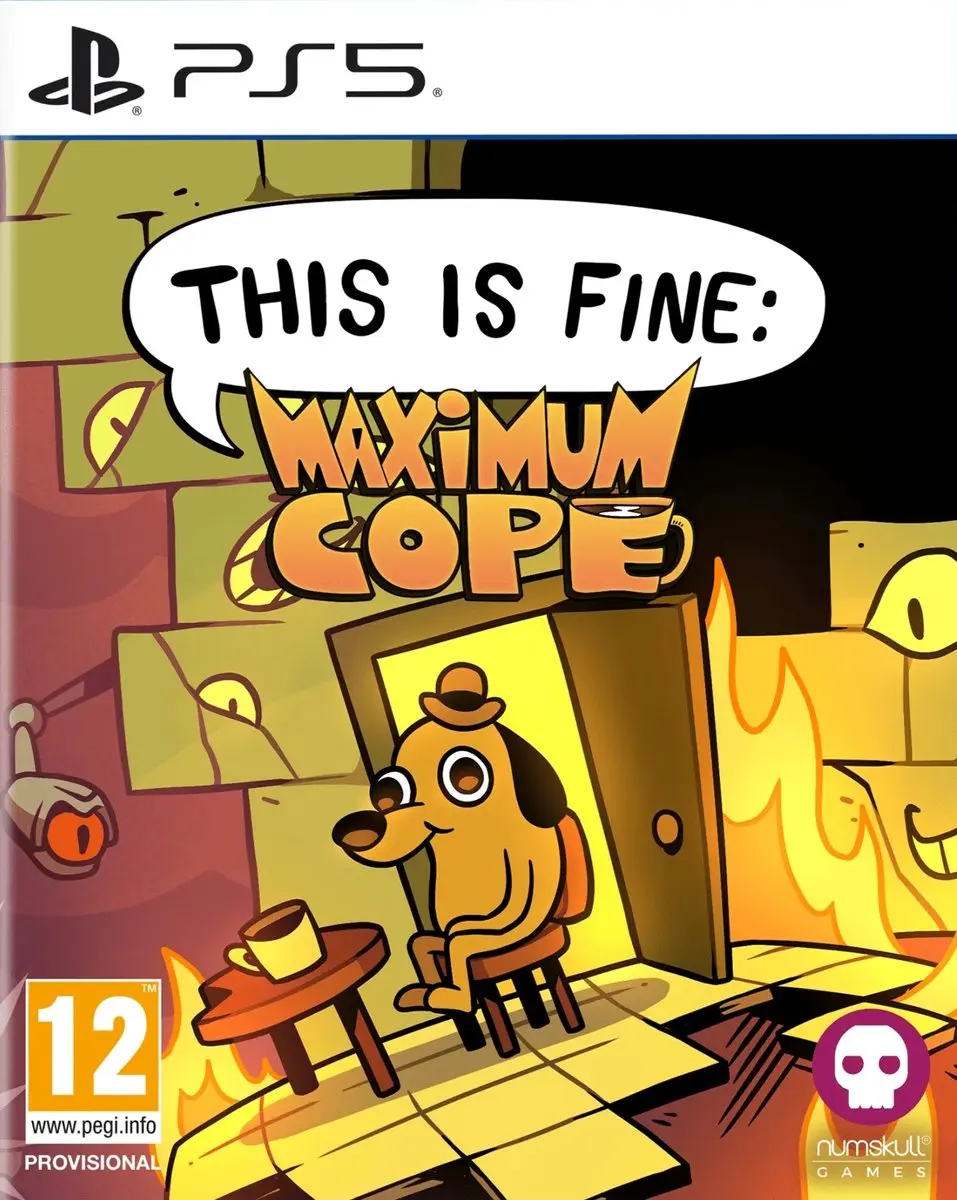 Numskull Games This is Fine Maximum Cope PlayStation 5