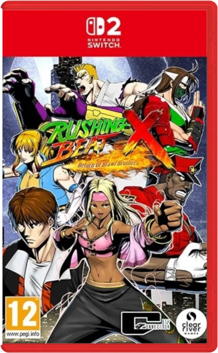 Clear River Games Rushing Beat X Nintendo Switch 2 - 2 Spelers