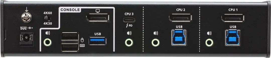 ATEN CS1953 USB-C KVM Switch 3-poorts DisplayPort - afbeelding 3 van 3