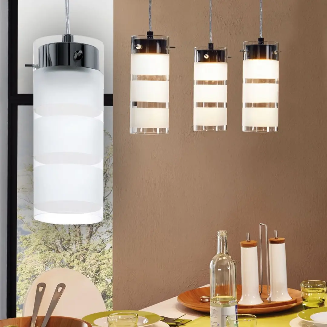 Eglo Olvero Hanglamp 3 Lichtpunten - Zwart - 21W - afbeelding 6 van 6