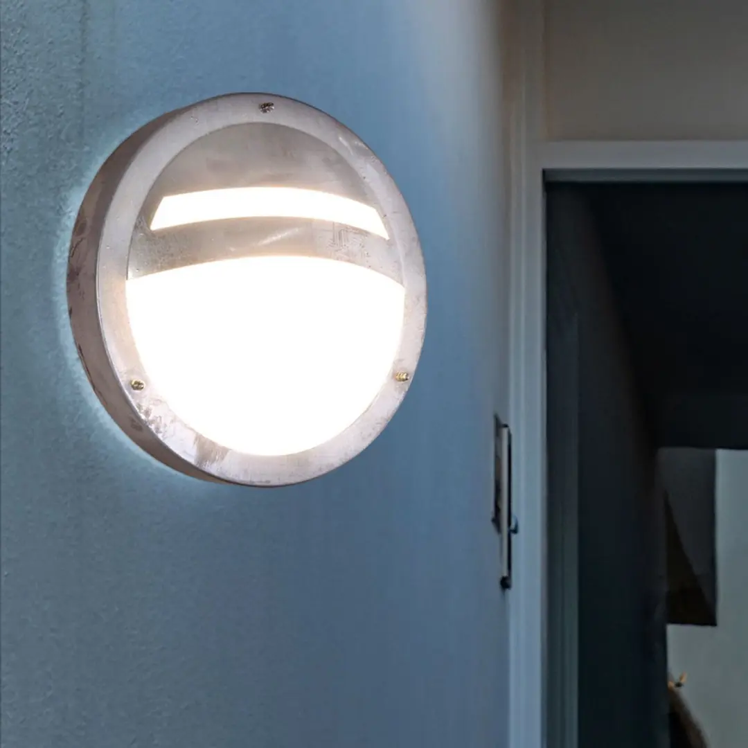 Eglo Buitenwandlamp LED 7W Warm Wit - 900 Lm - Ø28,5cm - afbeelding 3 van 6