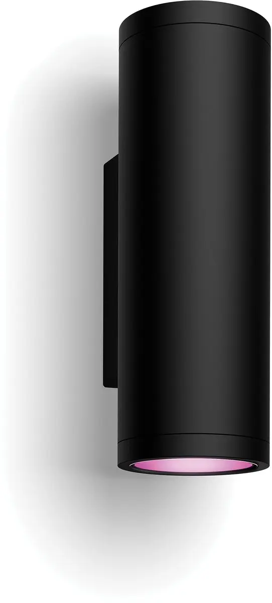 Philips Hue Appear Wandlamp Buiten Up & Down - 2 Stuks - Zwart