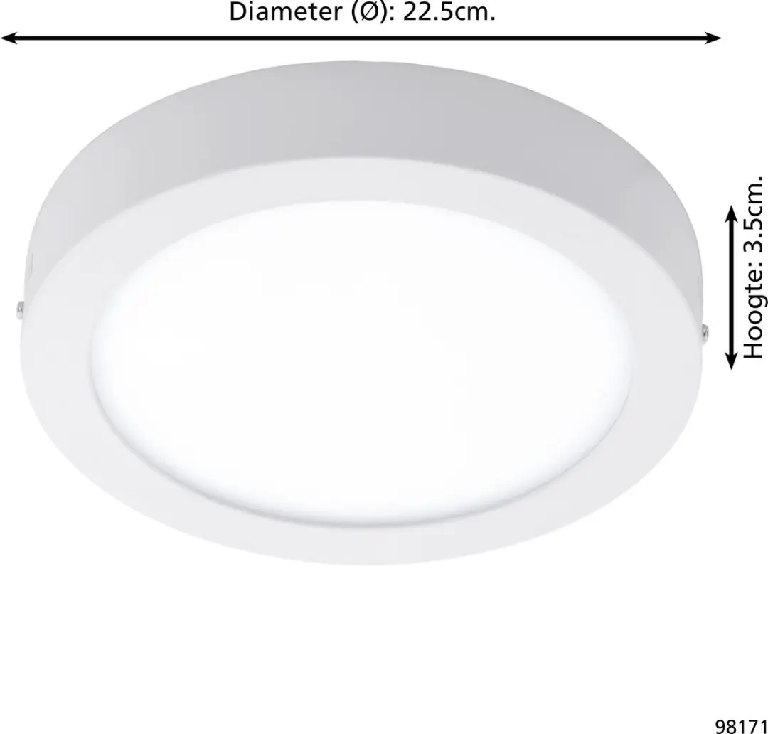 Eglo LED-Connect Argolis-c Plafonnière Ø225cm - Wit - afbeelding 5 van 6