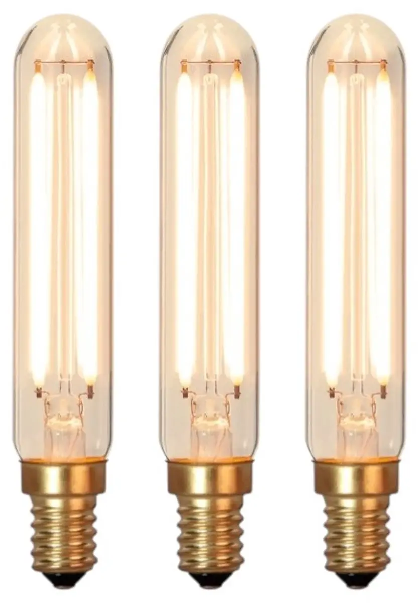 Star Trading Filament Staaflamp 2.5W - 3 Stuks - Warm Wit