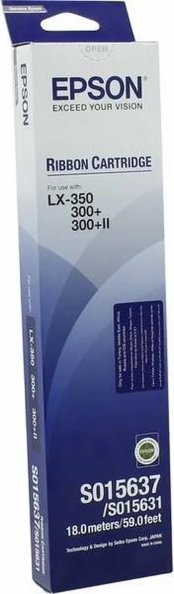 Epson CCICIS0038 Dot Matrix Tape - Zwart