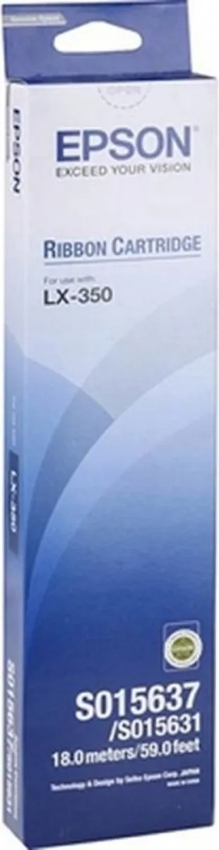 Epson CCICIS0038 Dot Matrix Tape - Zwart