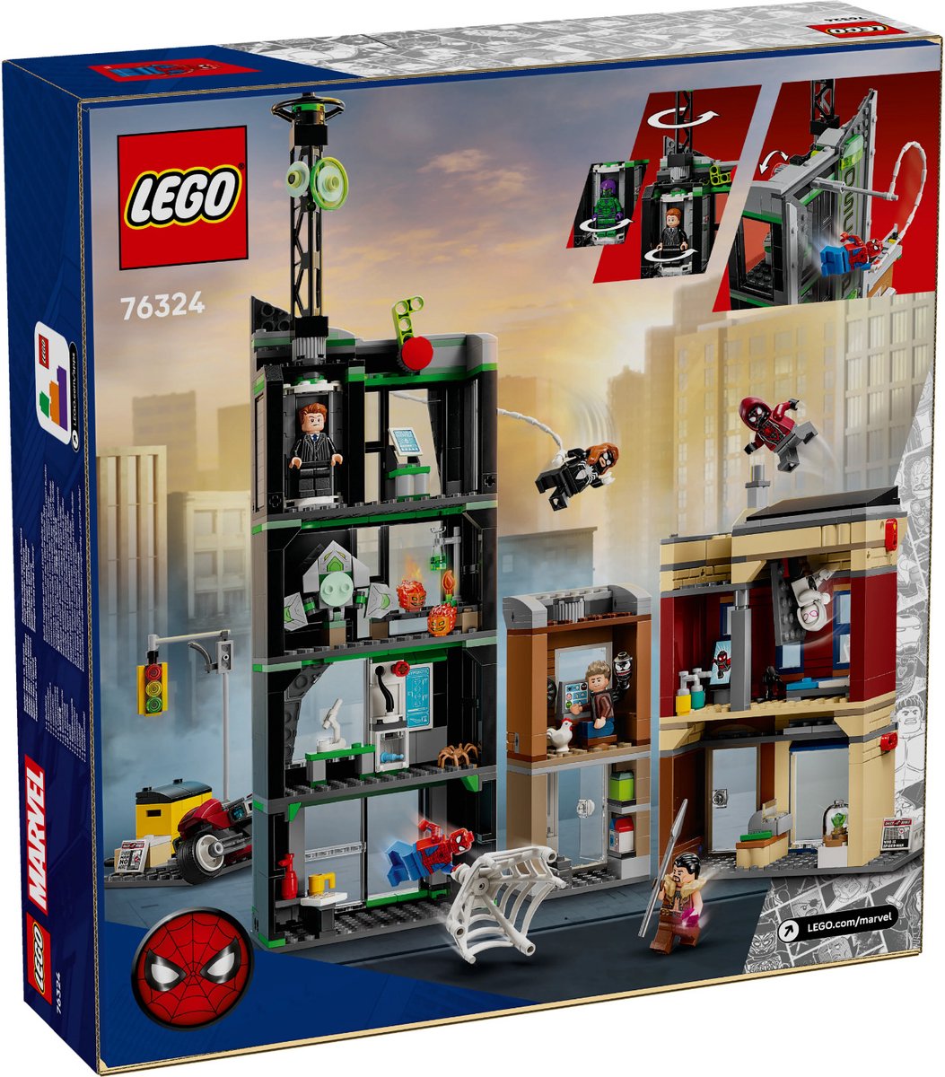LEGO® Marvel Spider-Man vs. Oscorp - 76324