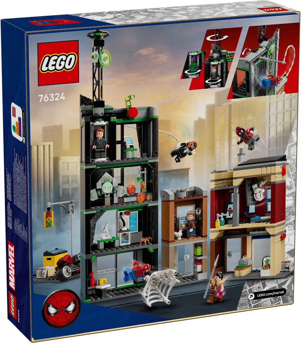 LEGO Marvel Spider-Man vs. Oscorp 76324 - 808 Stukken