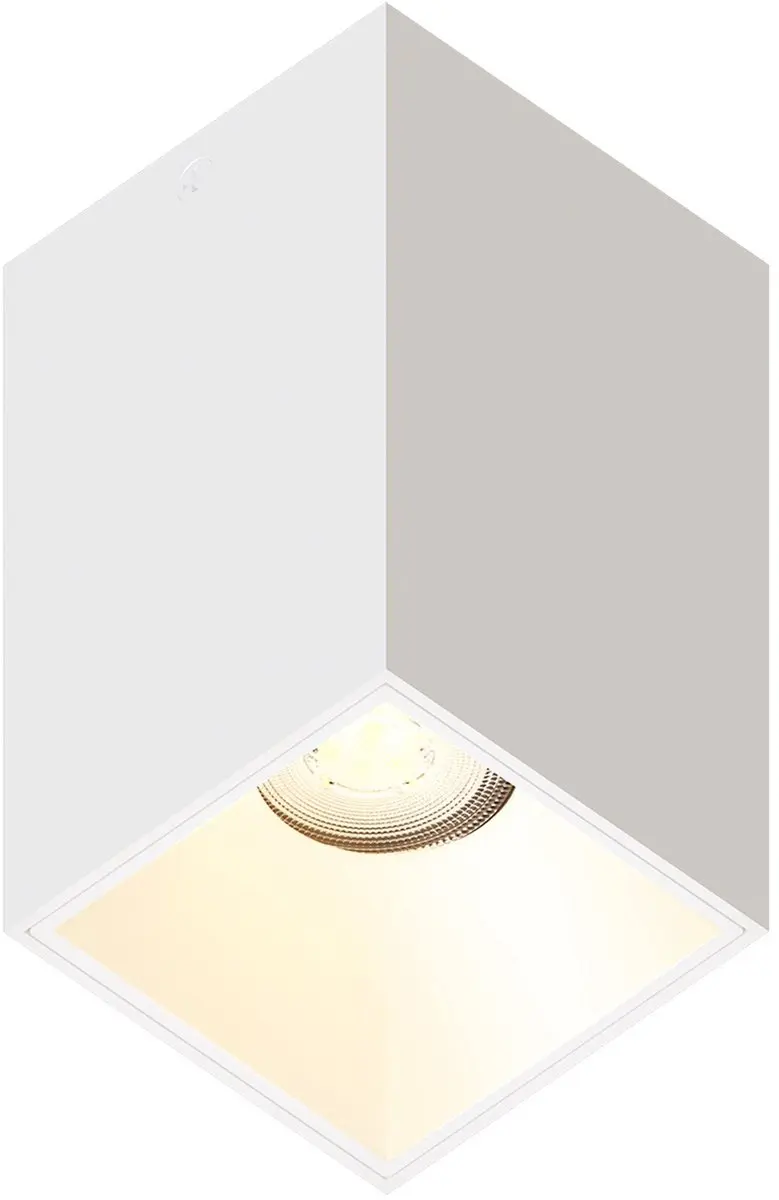 LEDVION LED Opbouwspot Vierkant 80x80mm GU10 3W