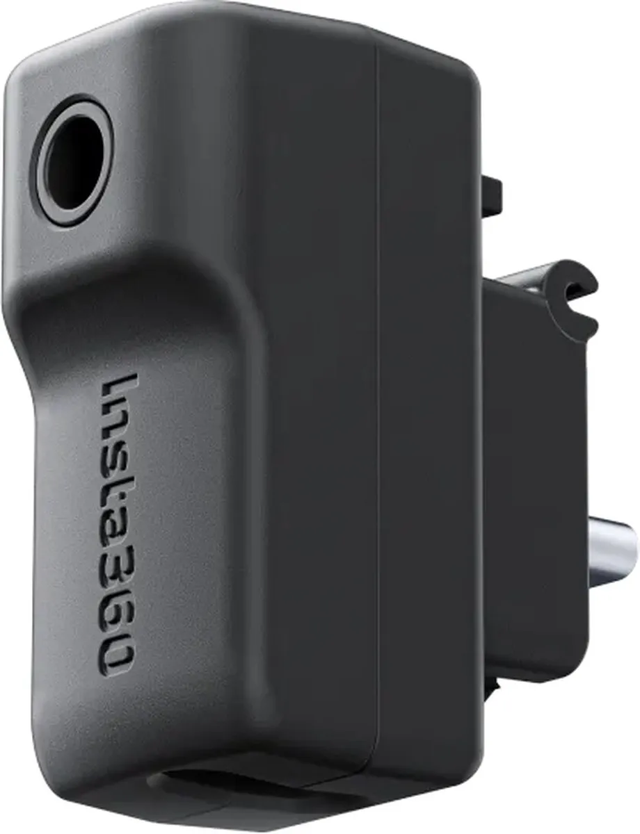 Insta360 X4 Mic Adapter - Zwart