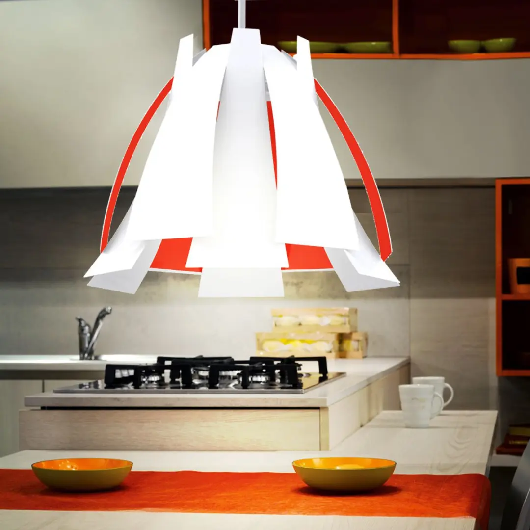 Eglo Tressi Hanglamp 1 Licht Ø435mm - Wit - afbeelding 6 van 6