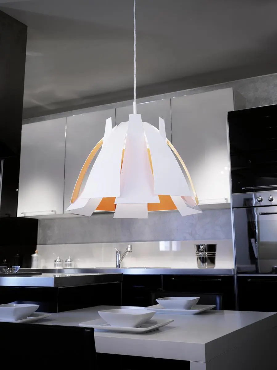 Eglo Tressi Hanglamp 1 Licht Ø435mm - Wit - afbeelding 3 van 6
