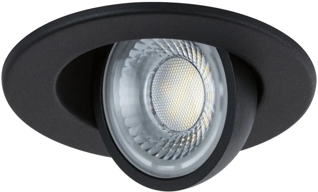 Paulmann LED-inbouwlamp Zina IP65 5W/8W - 685lm - 2700-4000K - Zwart mat