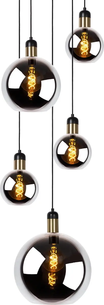 Lucide Julius Hanglamp 5xE27 - Fumé