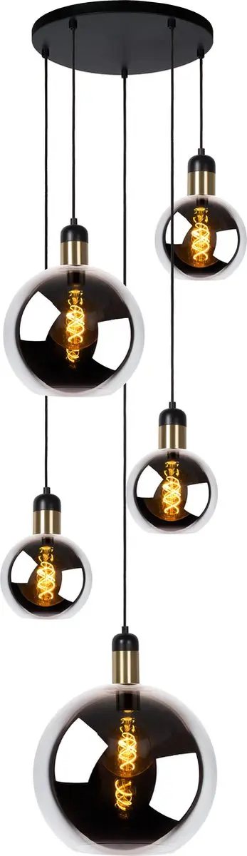 Lucide Julius Hanglamp 5xE27 - Fumé