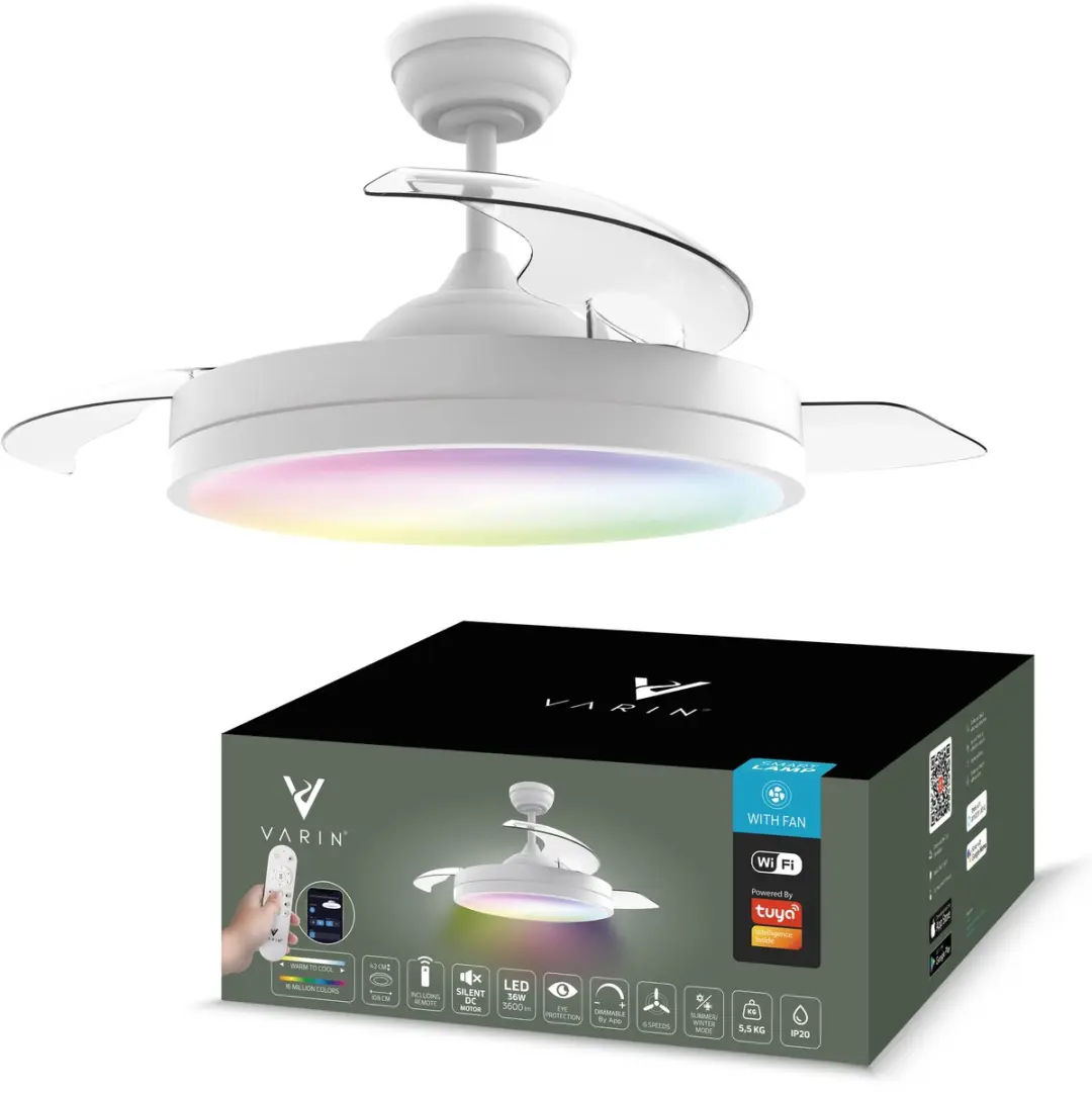 Varin Smart Plafondventilator 108cm