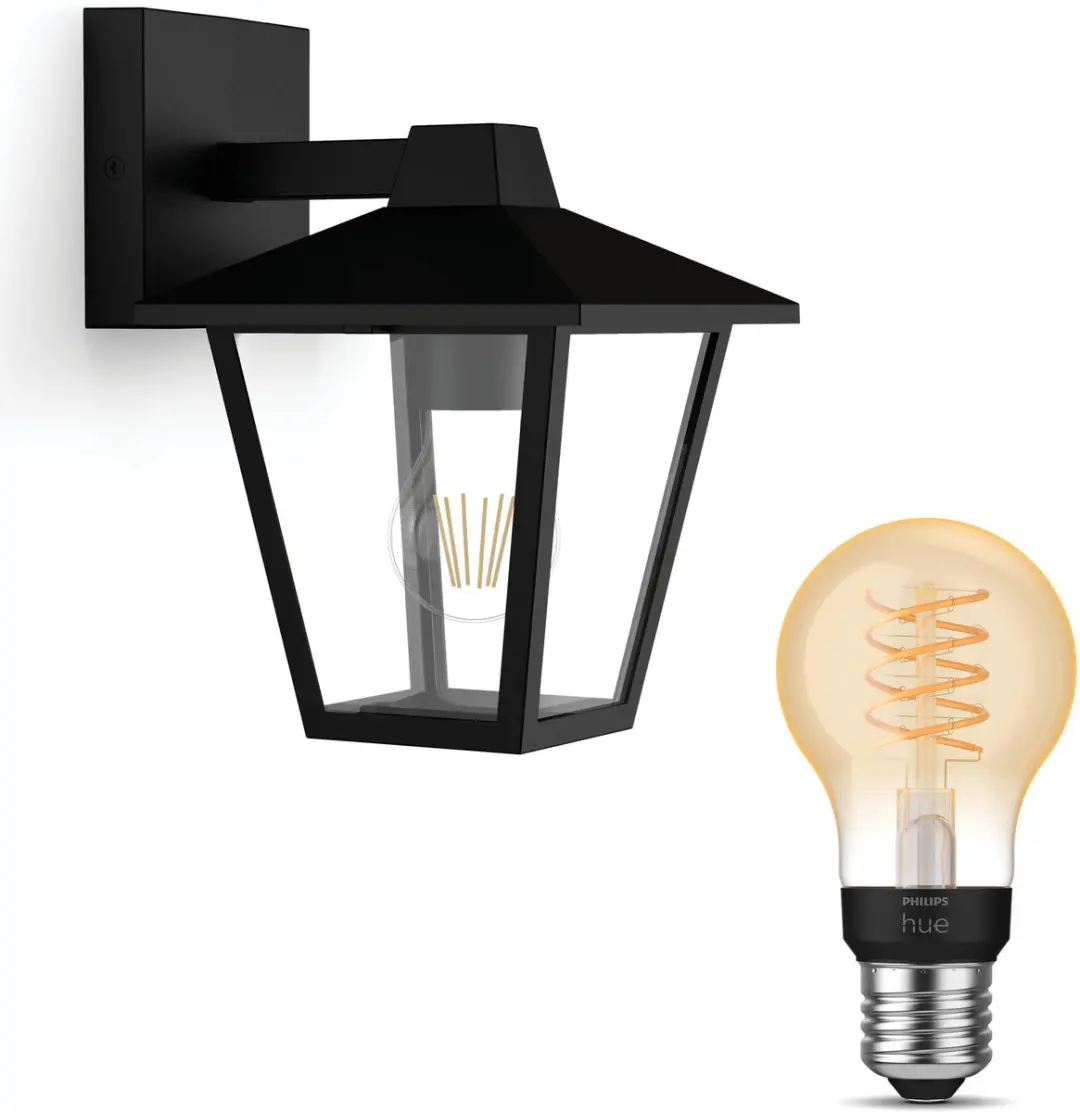 Philips Hue Kinno Wandlamp E27 Warmwit