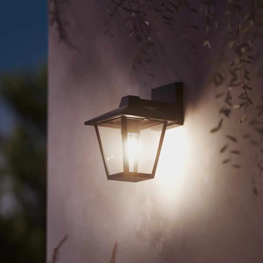 Philips Hue Kinno Wandlamp E27 Warmwit - Zwart